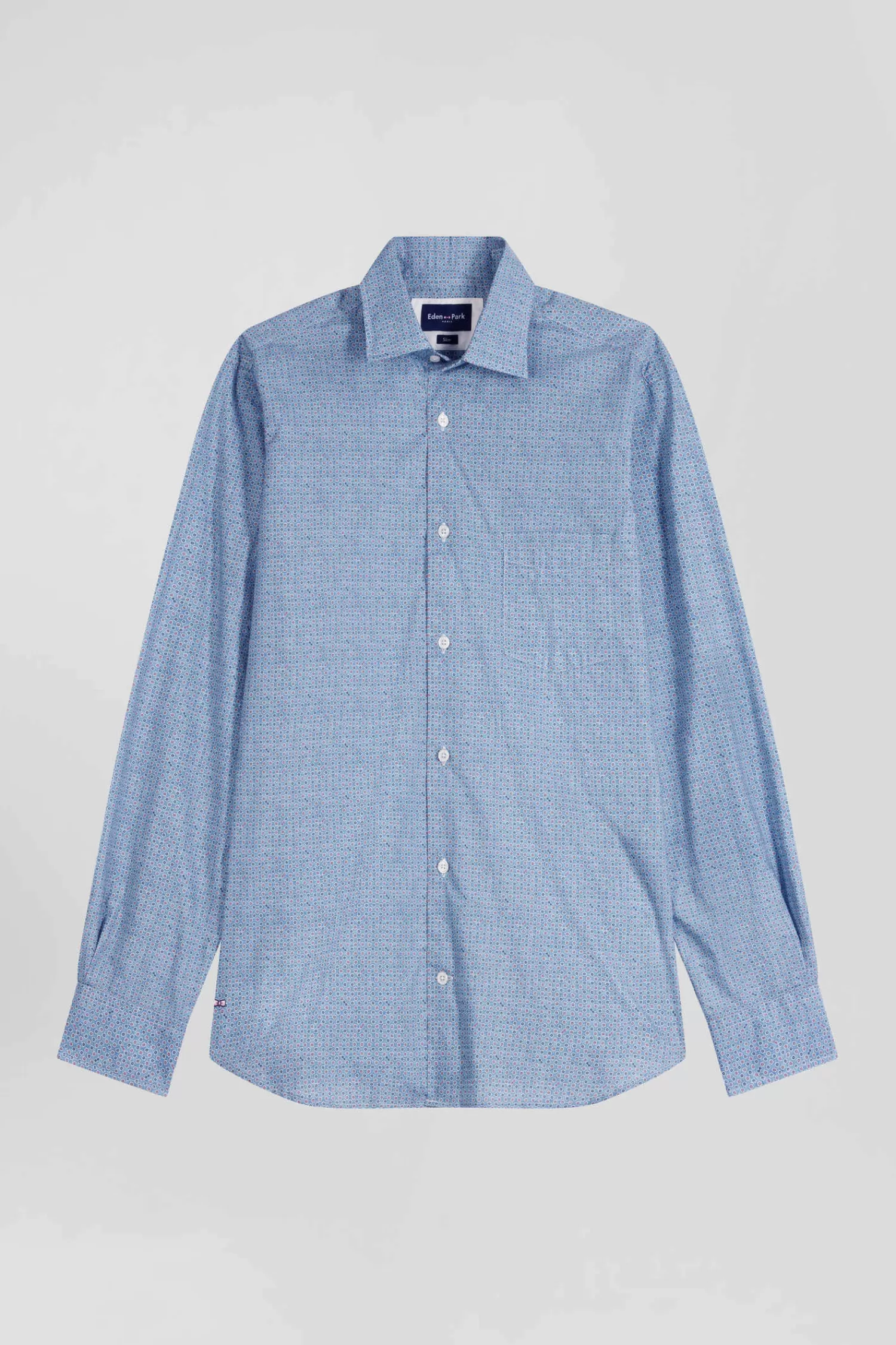 Eden Park Slim sky blue cotton shirt< Shirts