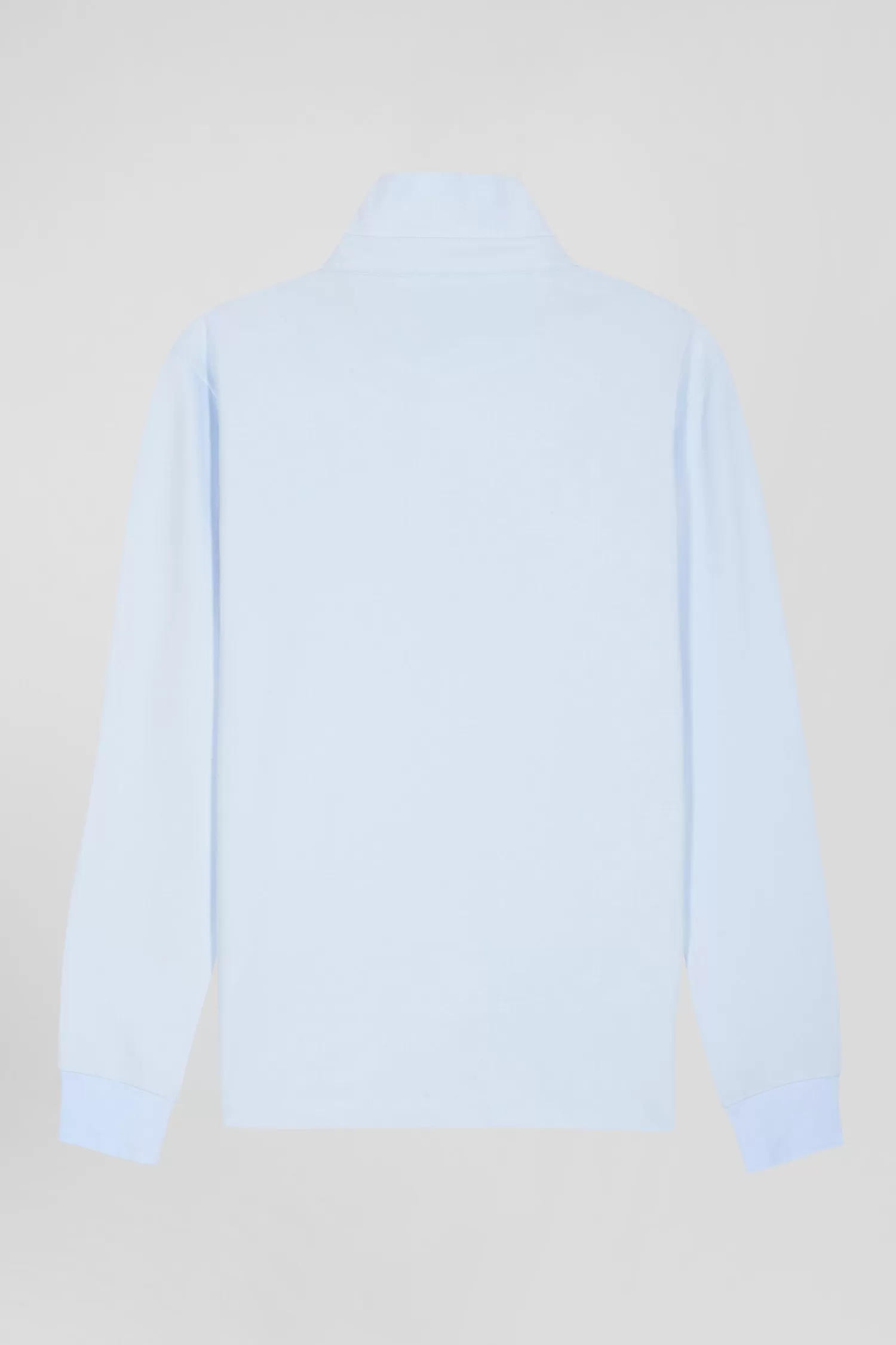 slim_sky_blue_longsleeved_cotton_piqu_polo_shirt_3.webp Eden Park Slim sky blue long-sleeved cotton piqué polo shirt< Polos