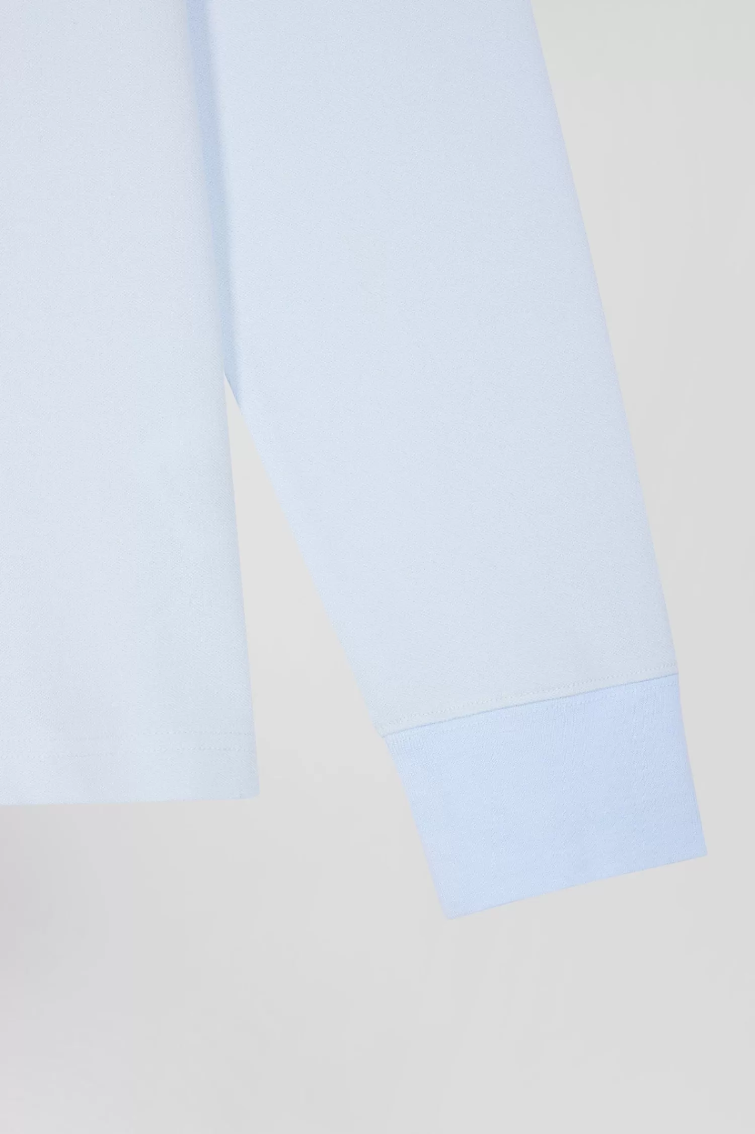 slim_sky_blue_longsleeved_cotton_piqu_polo_shirt_7.webp Eden Park Slim sky blue long-sleeved cotton piqué polo shirt< Polos