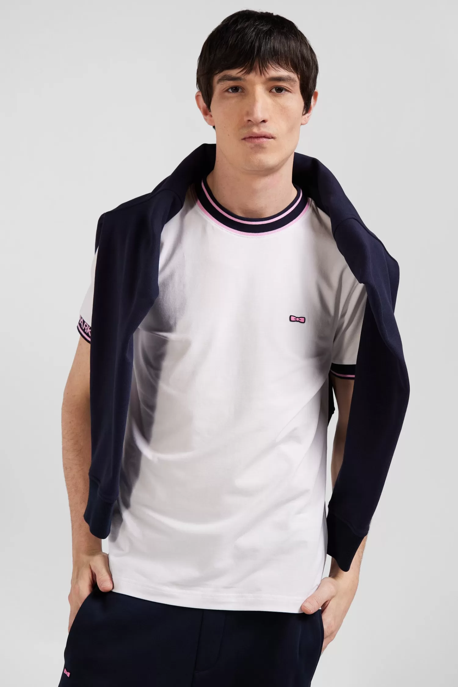 slim_white_shortsleeved_cotton_tshirt_with_eden_park_ribs_2.webp Eden Park Slim white short-sleeved cotton T-shirt with ribs< T-shirts