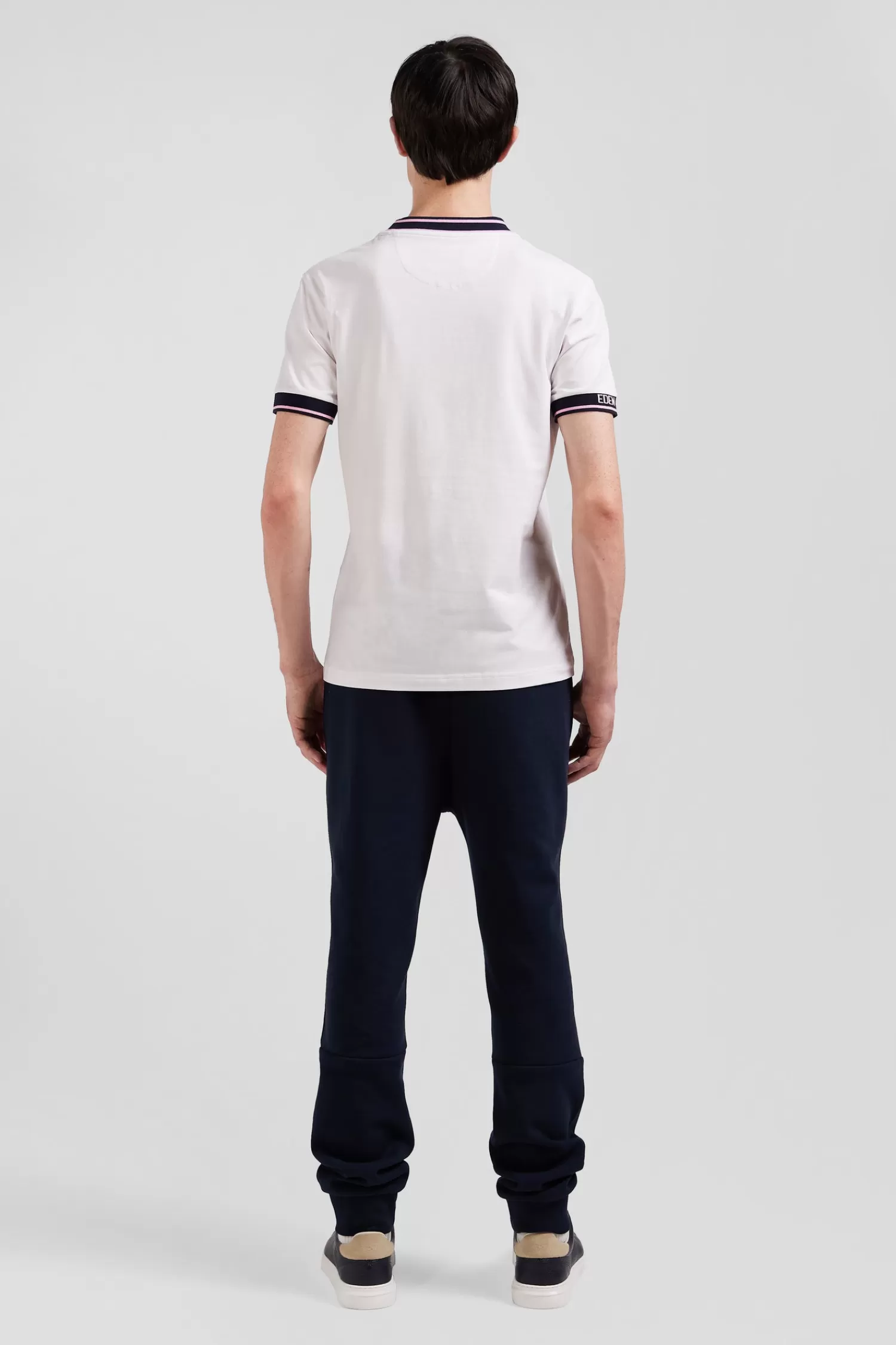 slim_white_shortsleeved_cotton_tshirt_with_eden_park_ribs_5.webp Eden Park Slim white short-sleeved cotton T-shirt with ribs< T-shirts