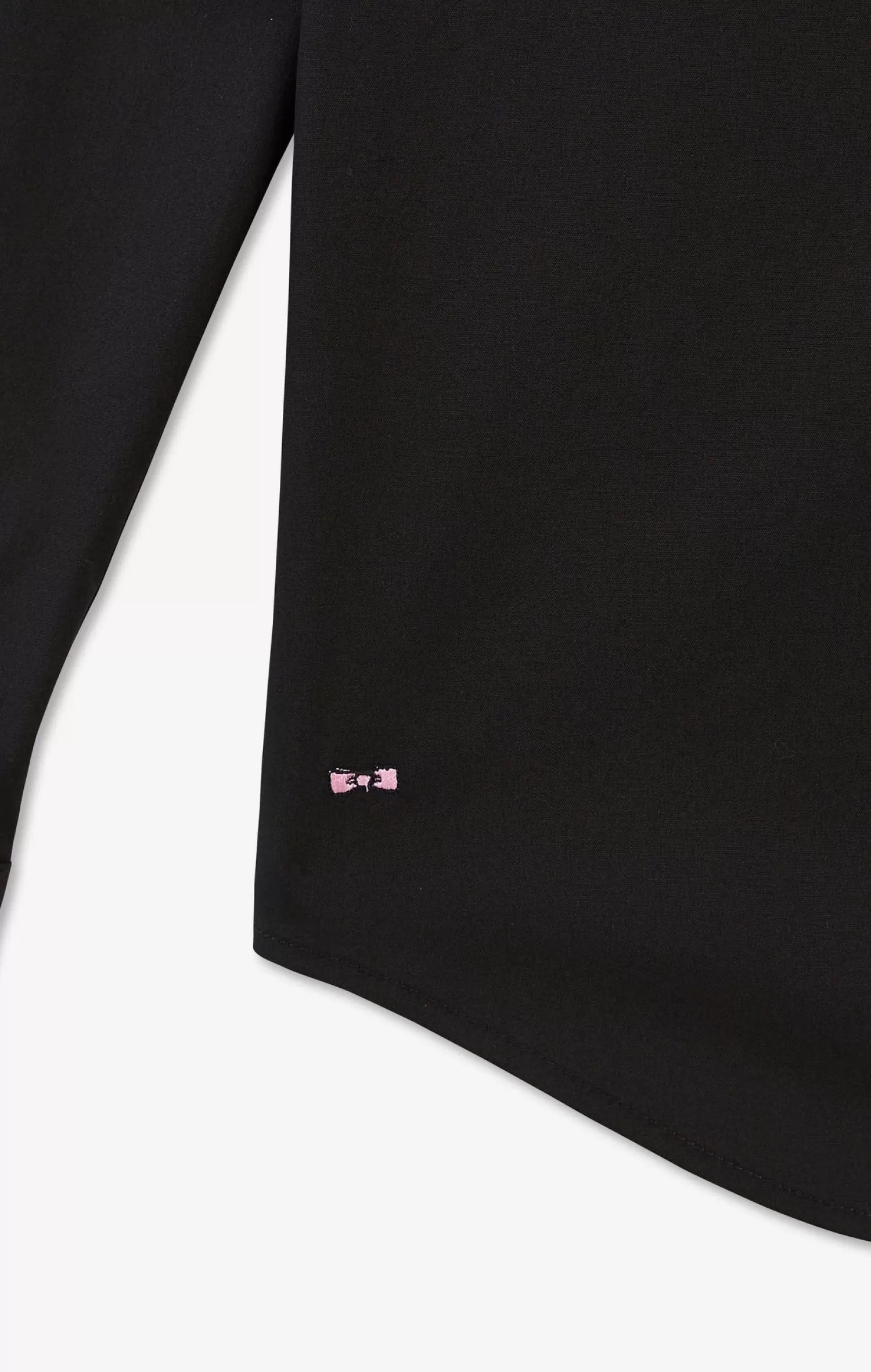 slimfit_black_shirt_in_stretch_poplin_6.webp Eden Park Slim-fit black shirt in stretch poplin< Shirts