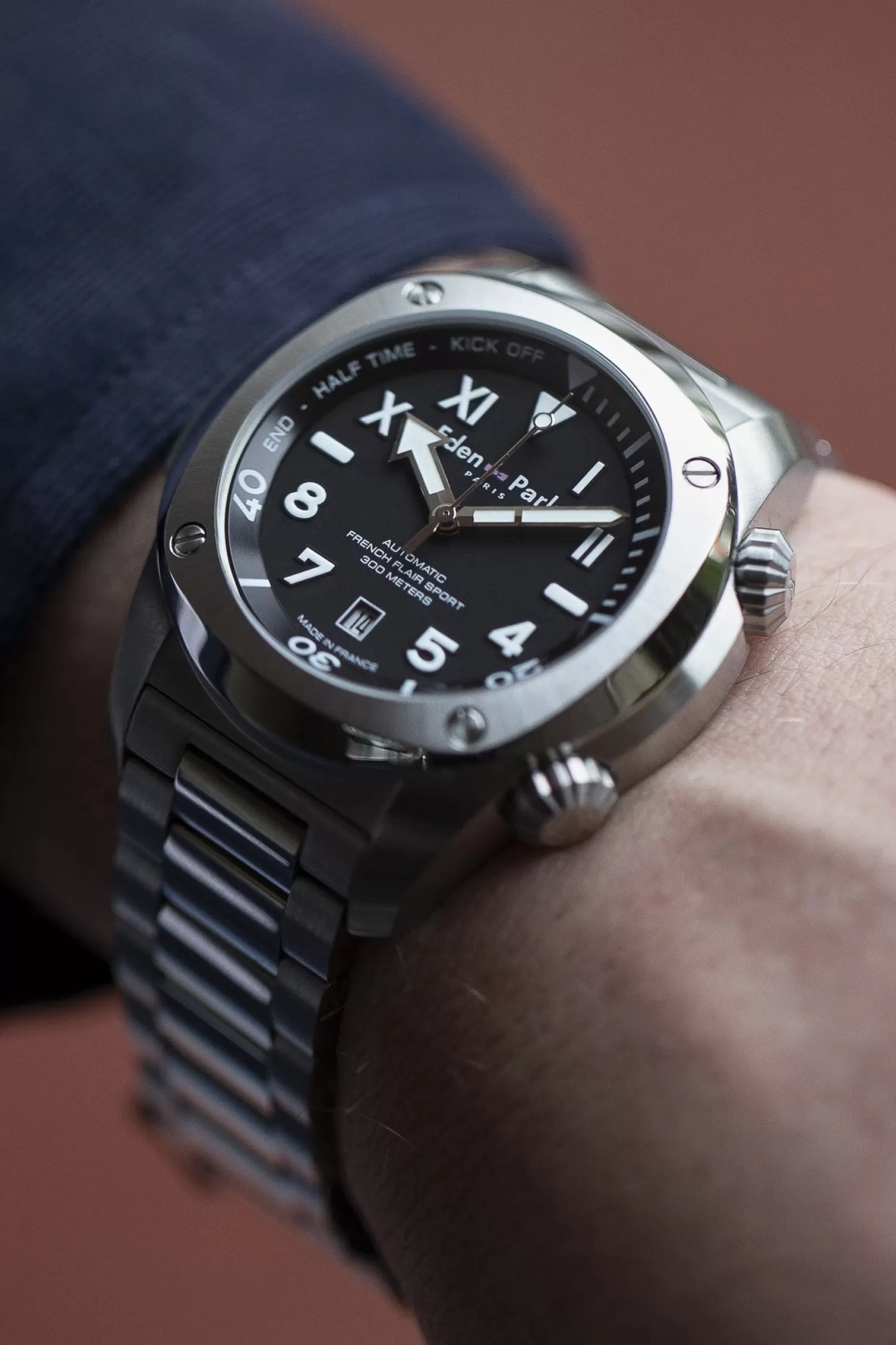 Eden Park Steel automatic watch< Watches