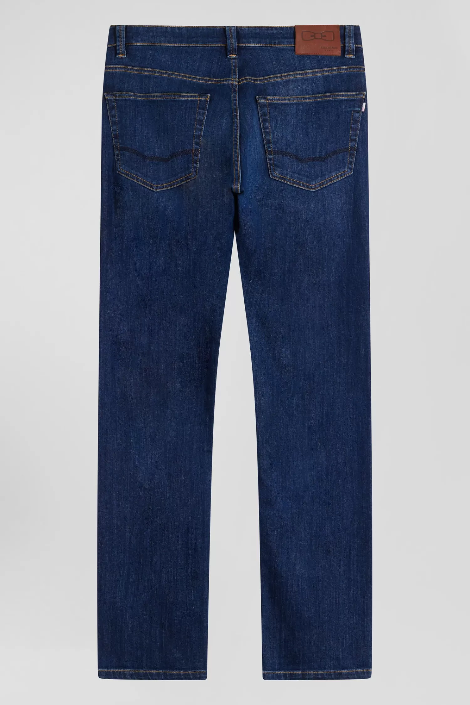 stonewashed_regular_raw_stretch_denim_jeans_3.webp Eden Park stone-washed regular raw stretch denim jeans< Pants