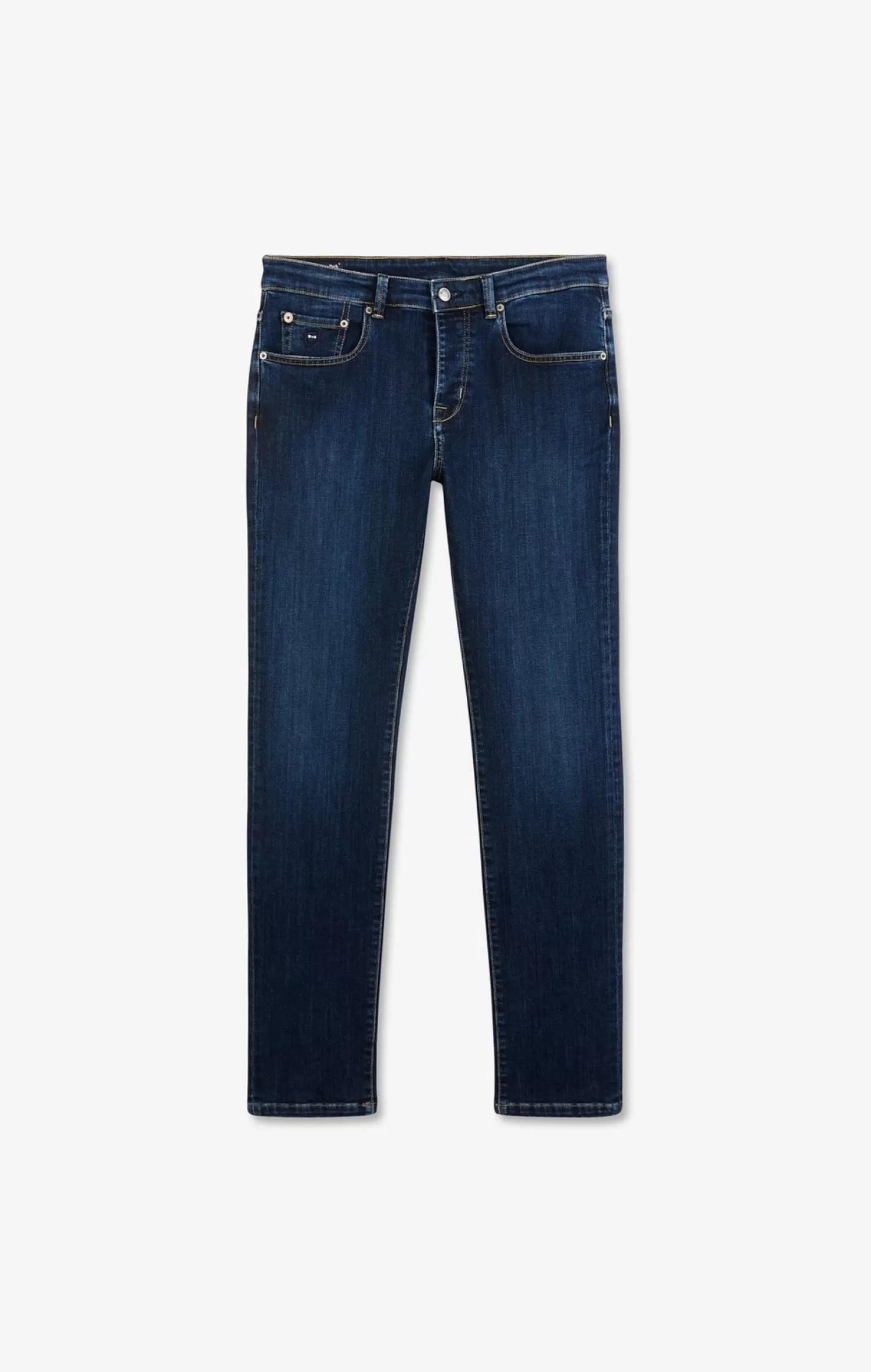 Eden Park Straight jeans in blue stretch cotton< Pants
