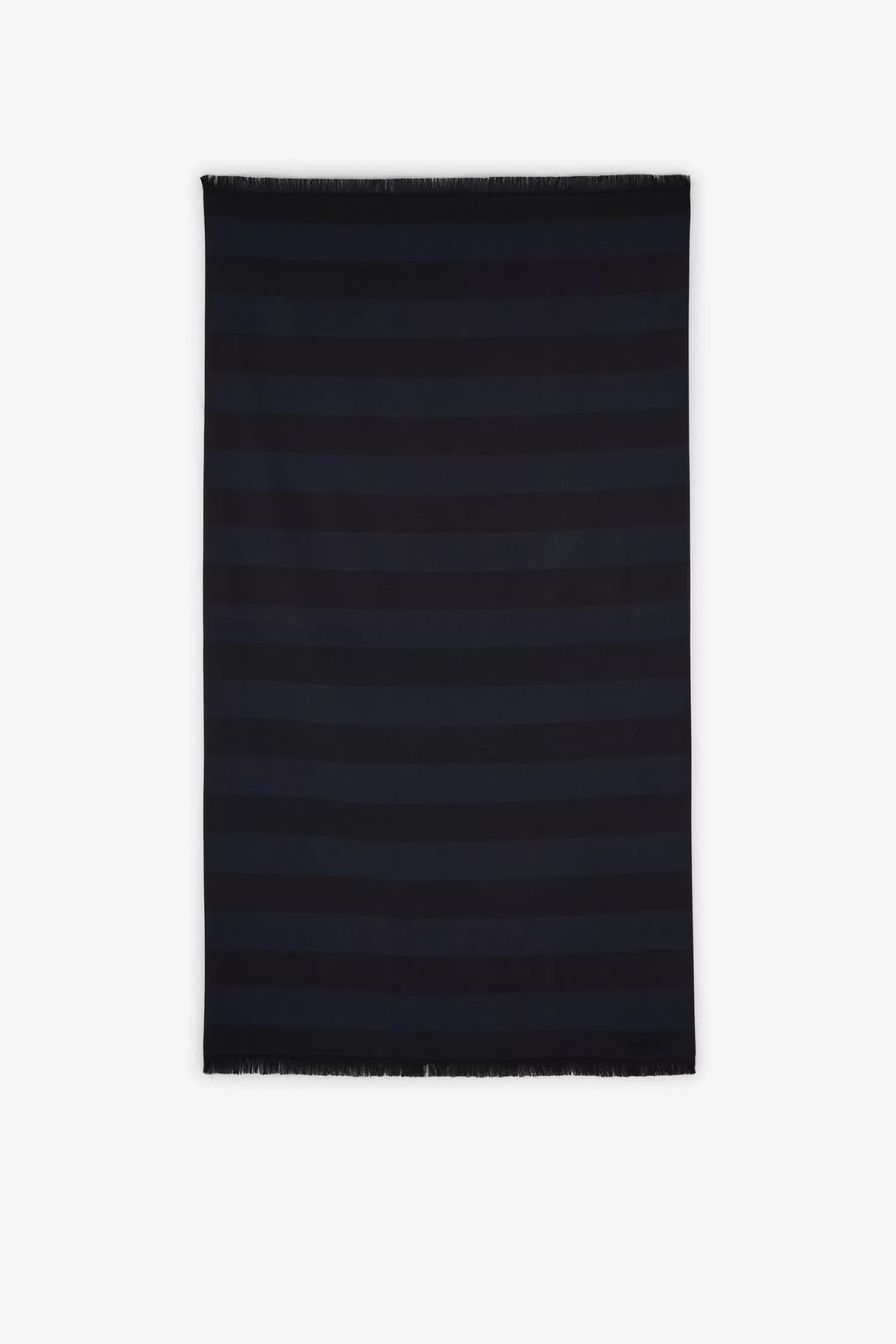 Eden Park Striped navy blue hammam towel< Beach Towels & Foutas