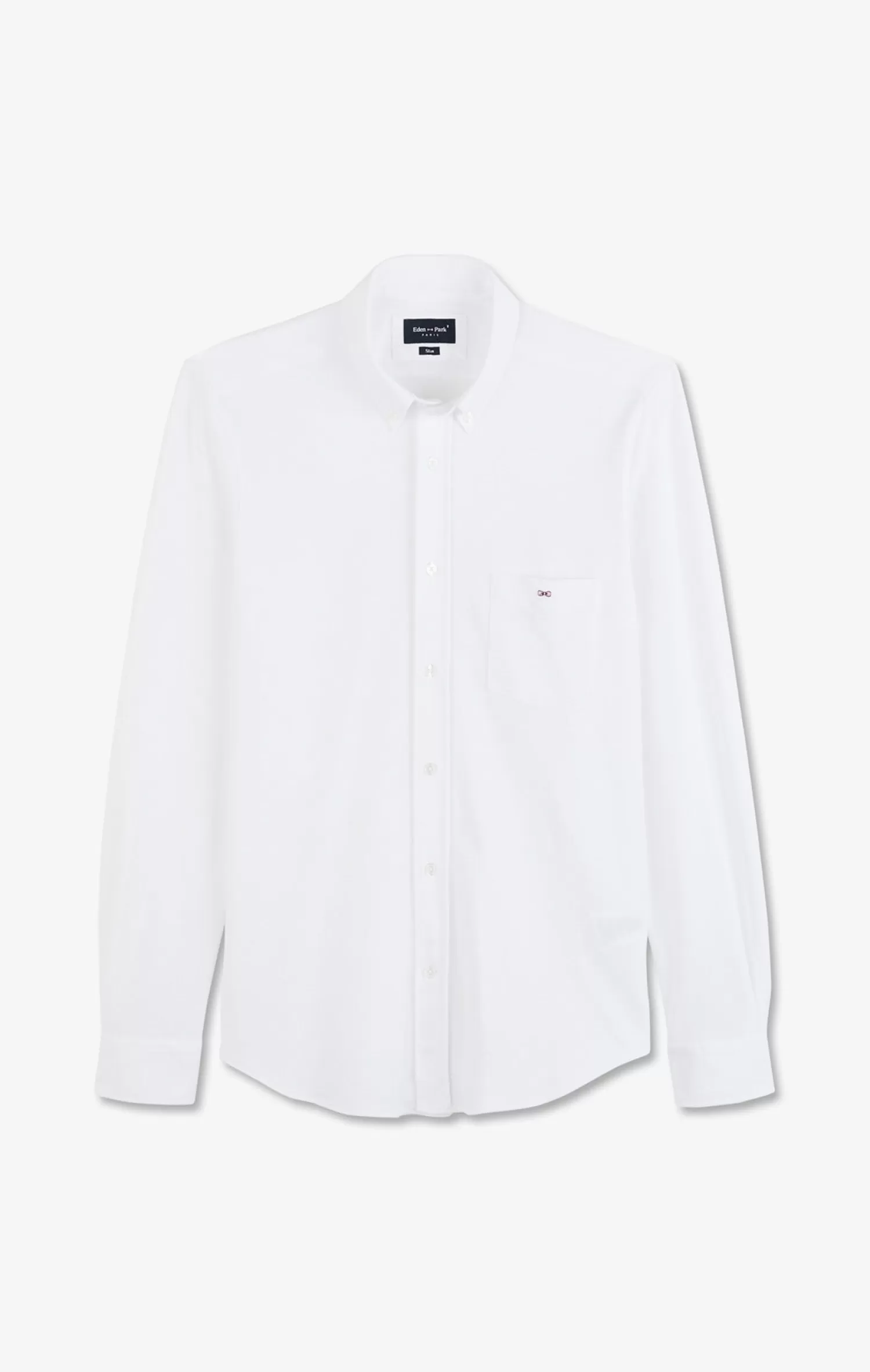 Eden Park White cotton pinpoint shirt< Shirts