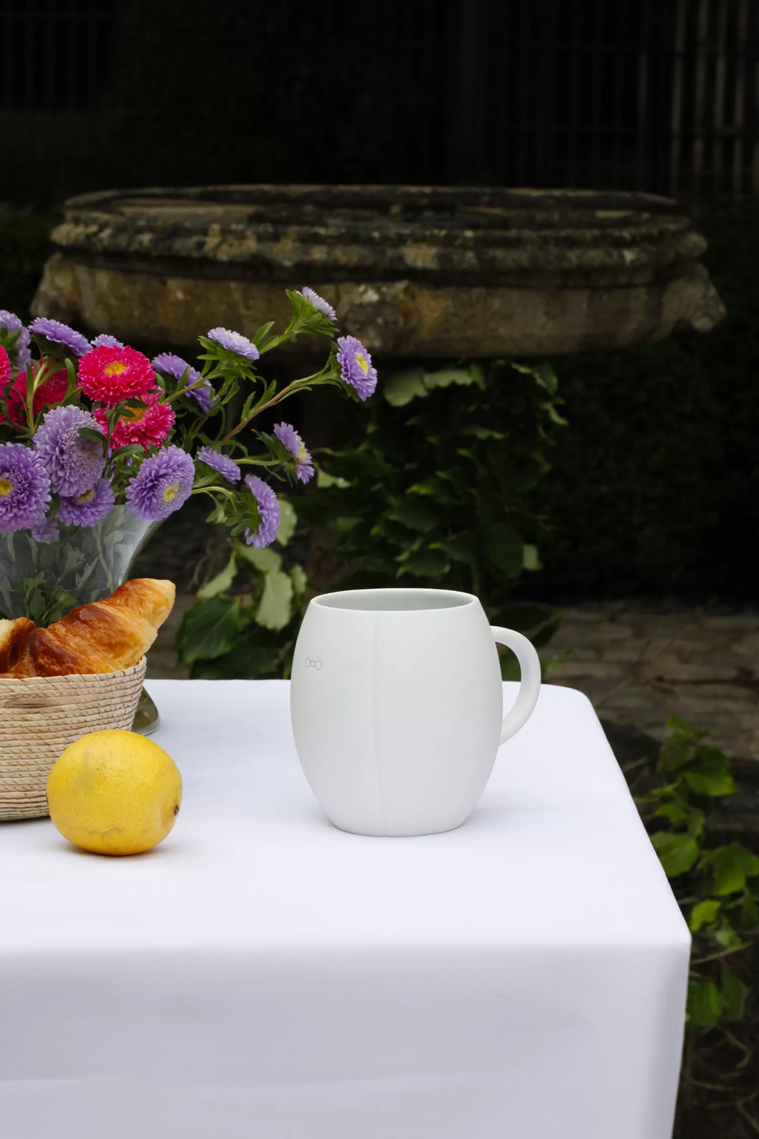 Eden Park White Limoges porcelain mug< Mugs