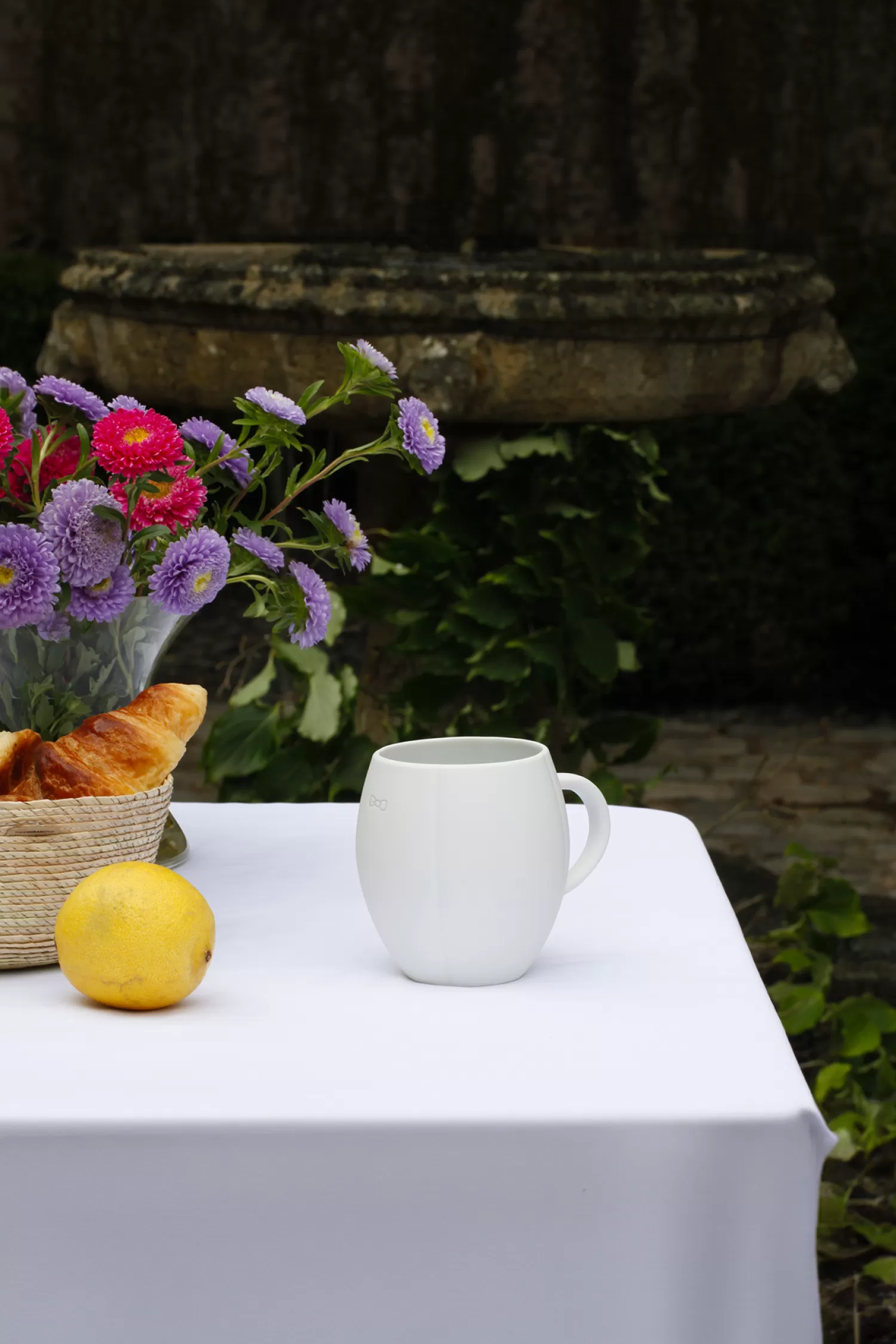 Eden Park White Limoges porcelain mug< Mugs