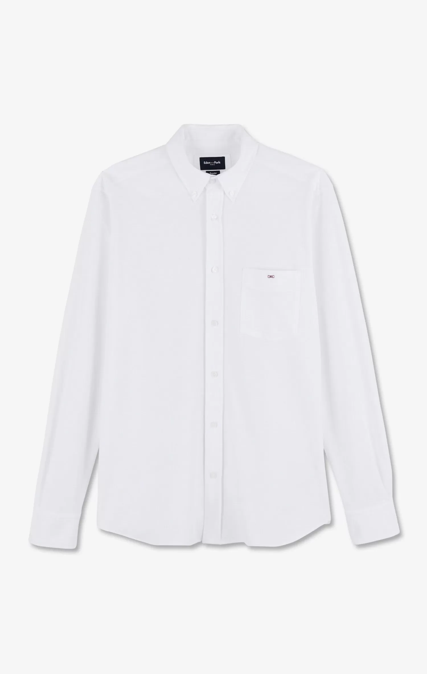 Eden Park White pinpoint cotton shirt< Shirts