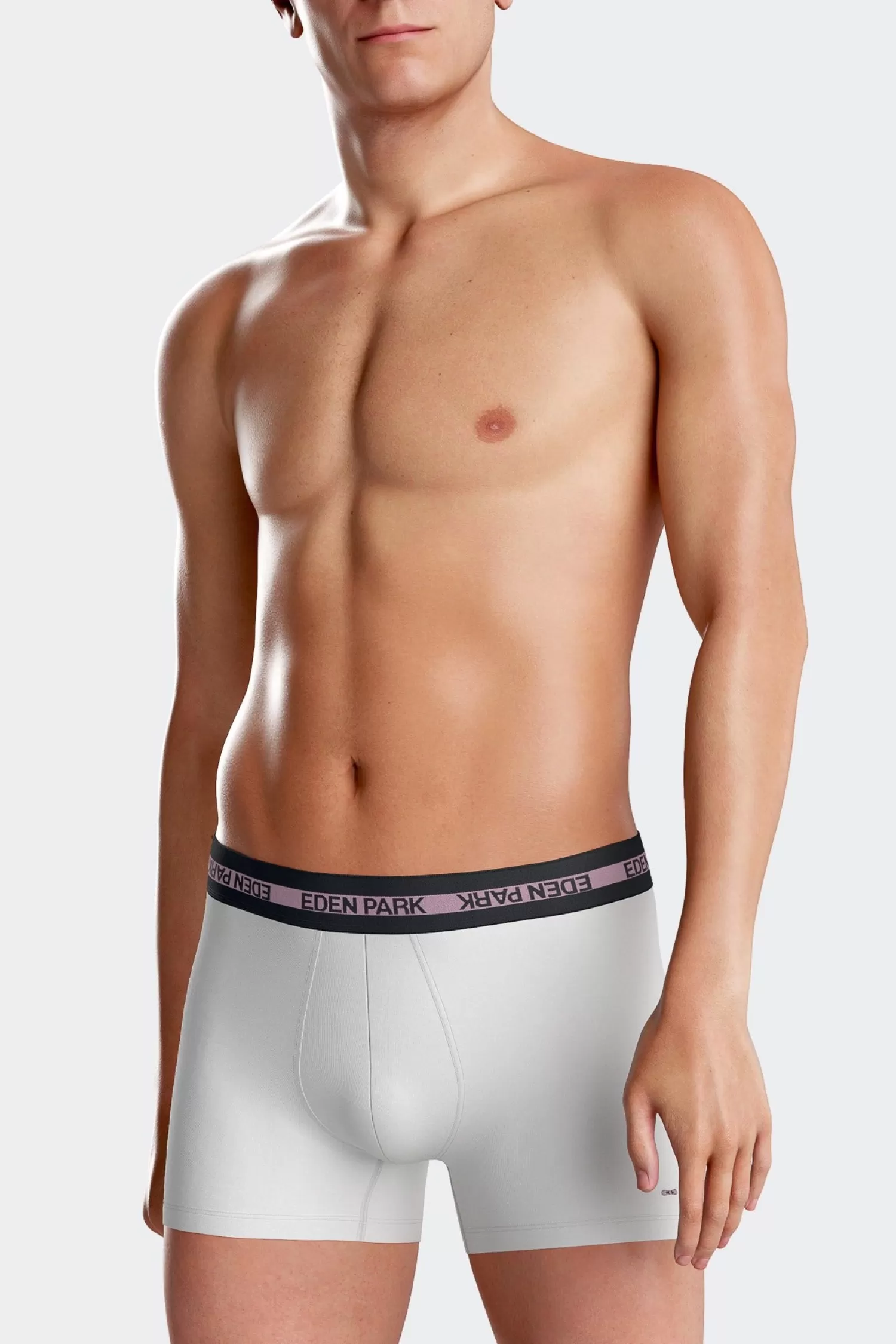 Eden Park White stretch cotton boxers< Underwear