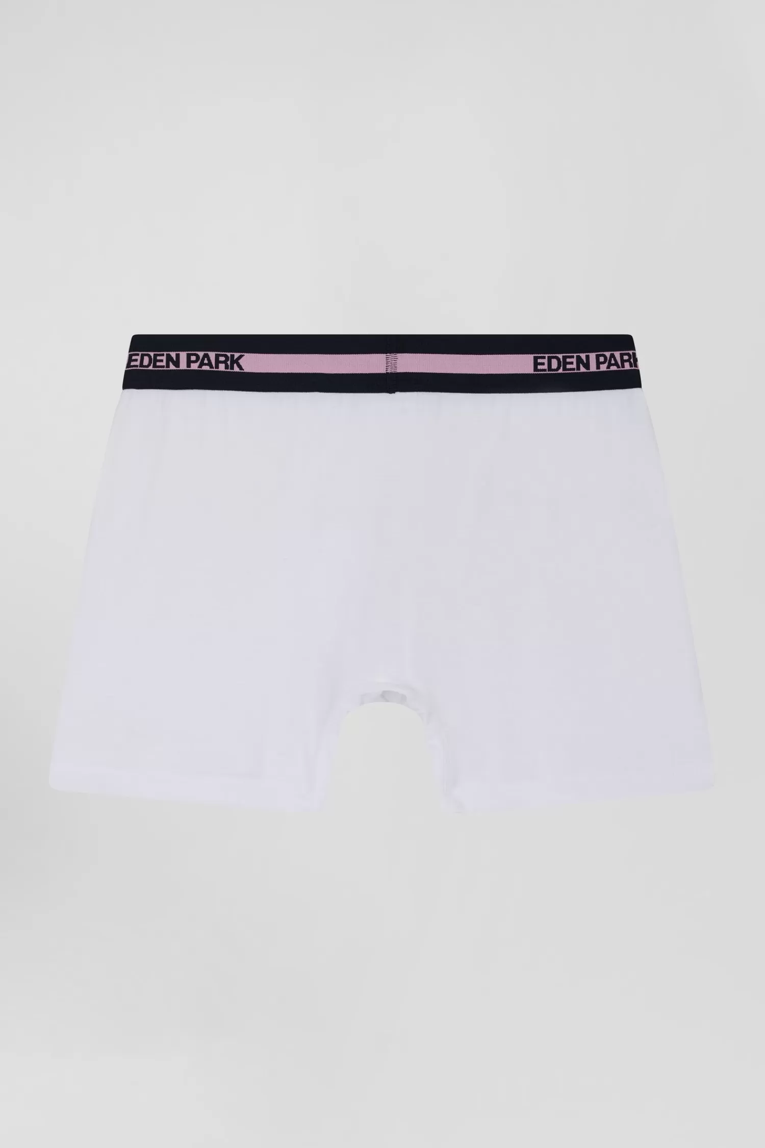white_stretch_cotton_boxers_2.webp Eden Park White stretch cotton boxers< Underwear