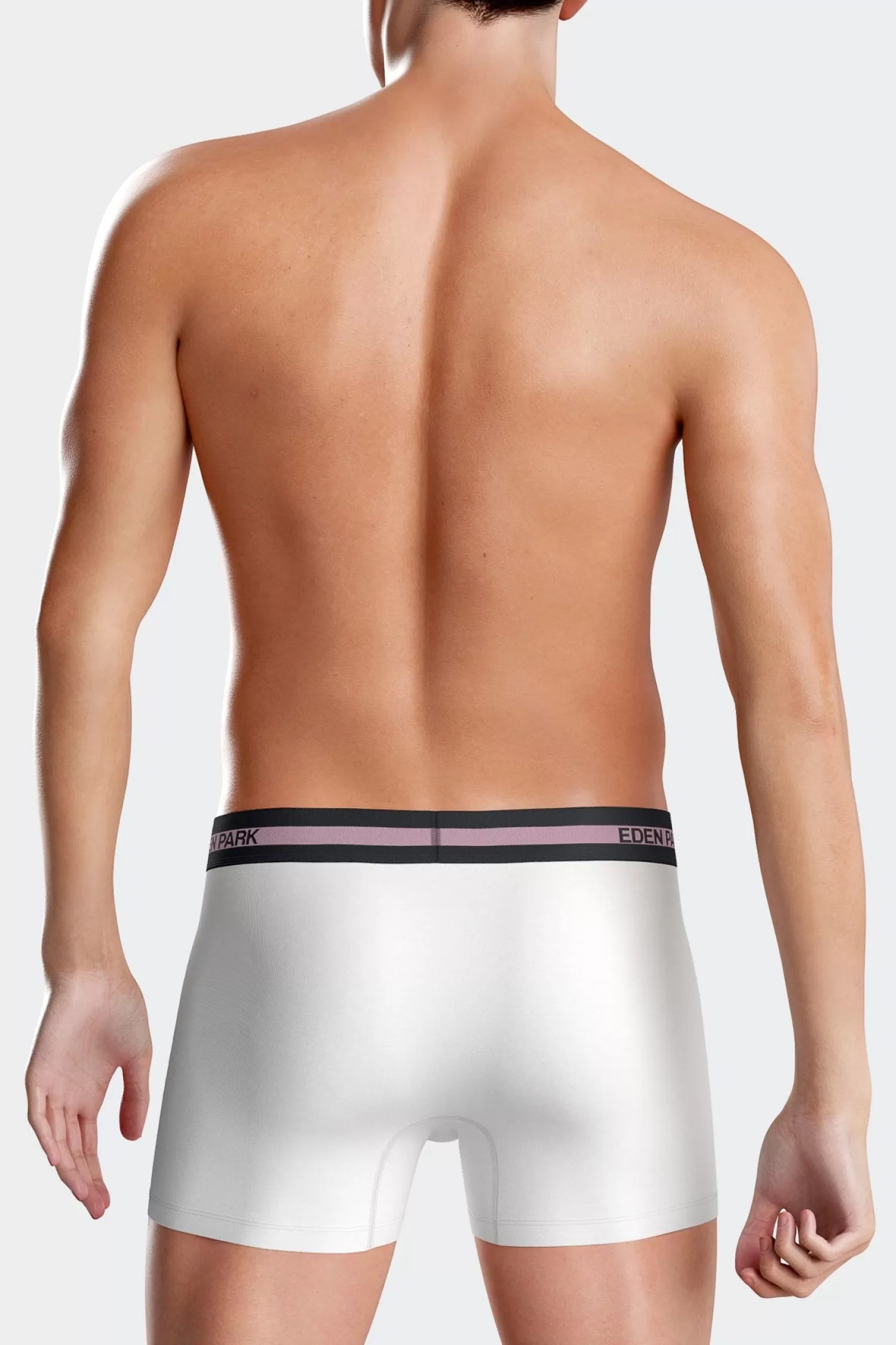 white_stretch_cotton_boxers_3.webp Eden Park White stretch cotton boxers< Underwear