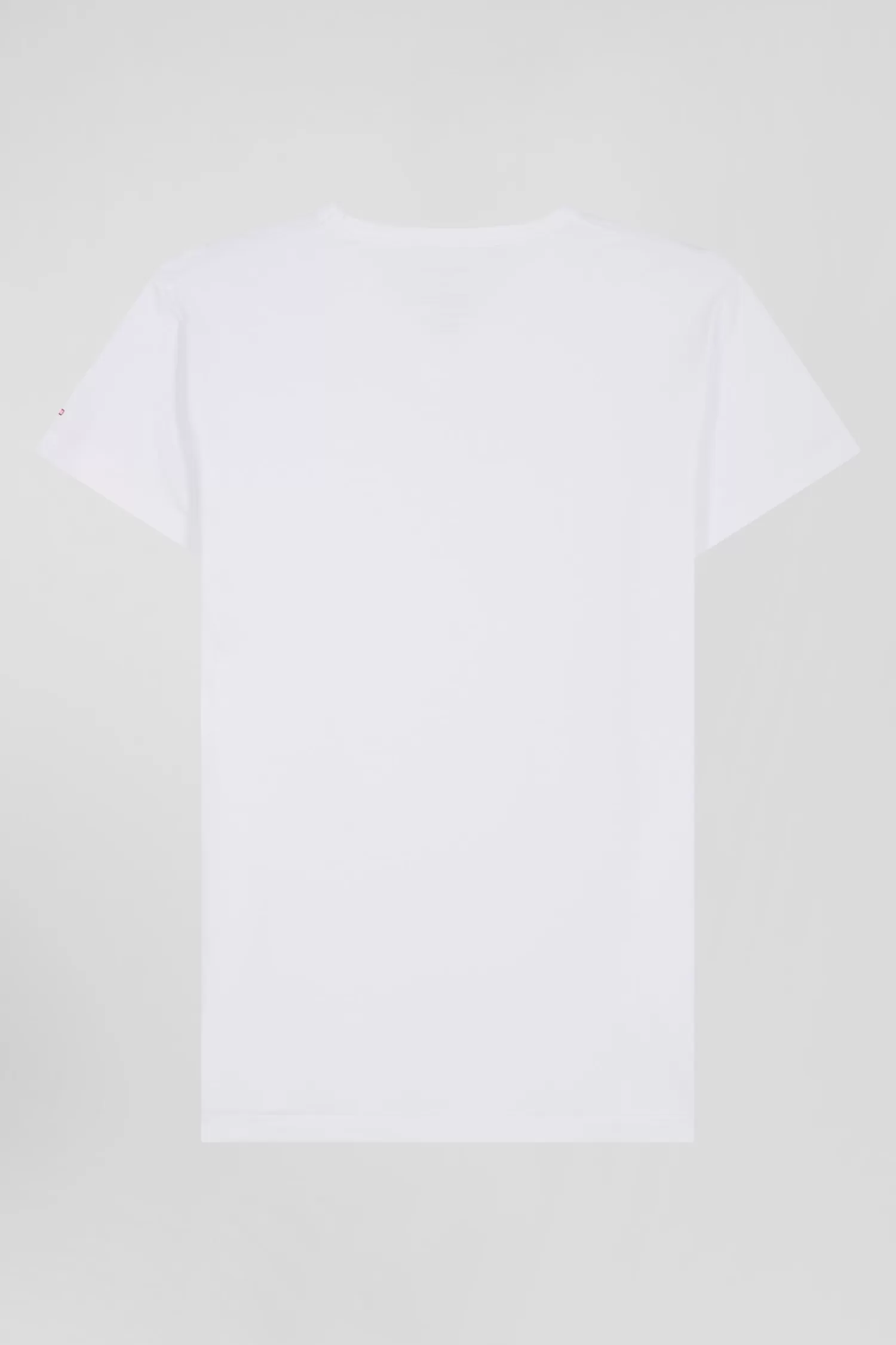 Eden Park White stretch cotton T-shirt< T-shirts