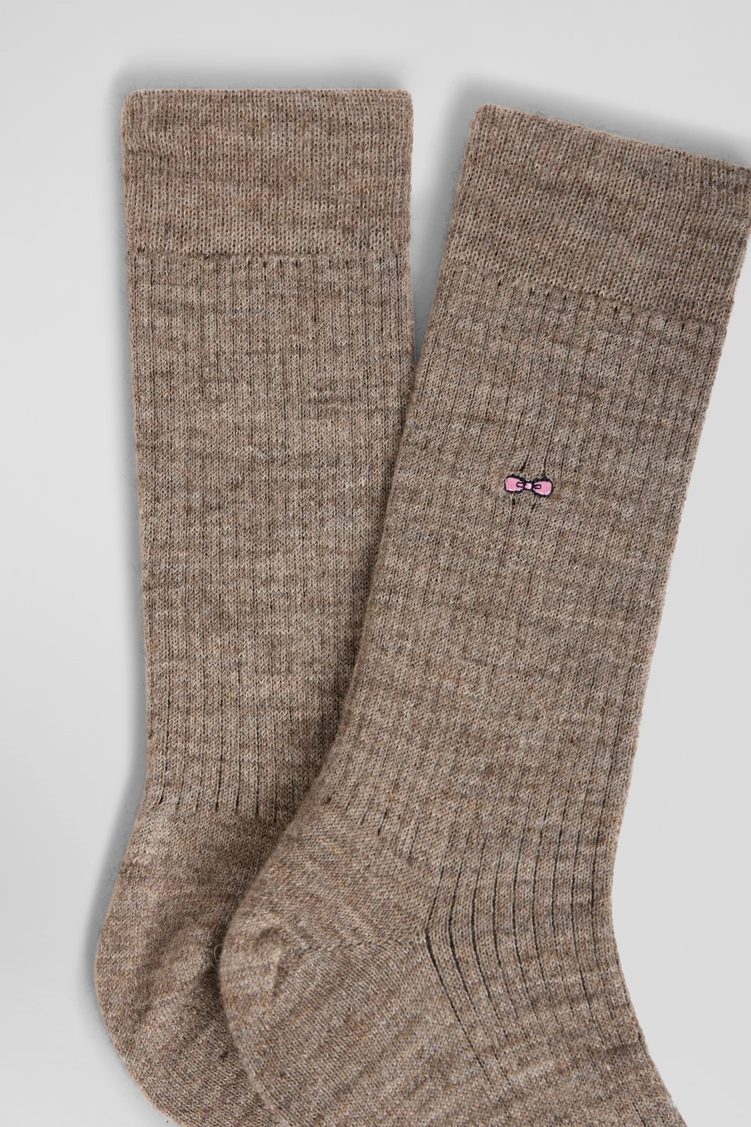 Eden Park Women's brown alpaca wool blend socks<Women Accessories | Socks