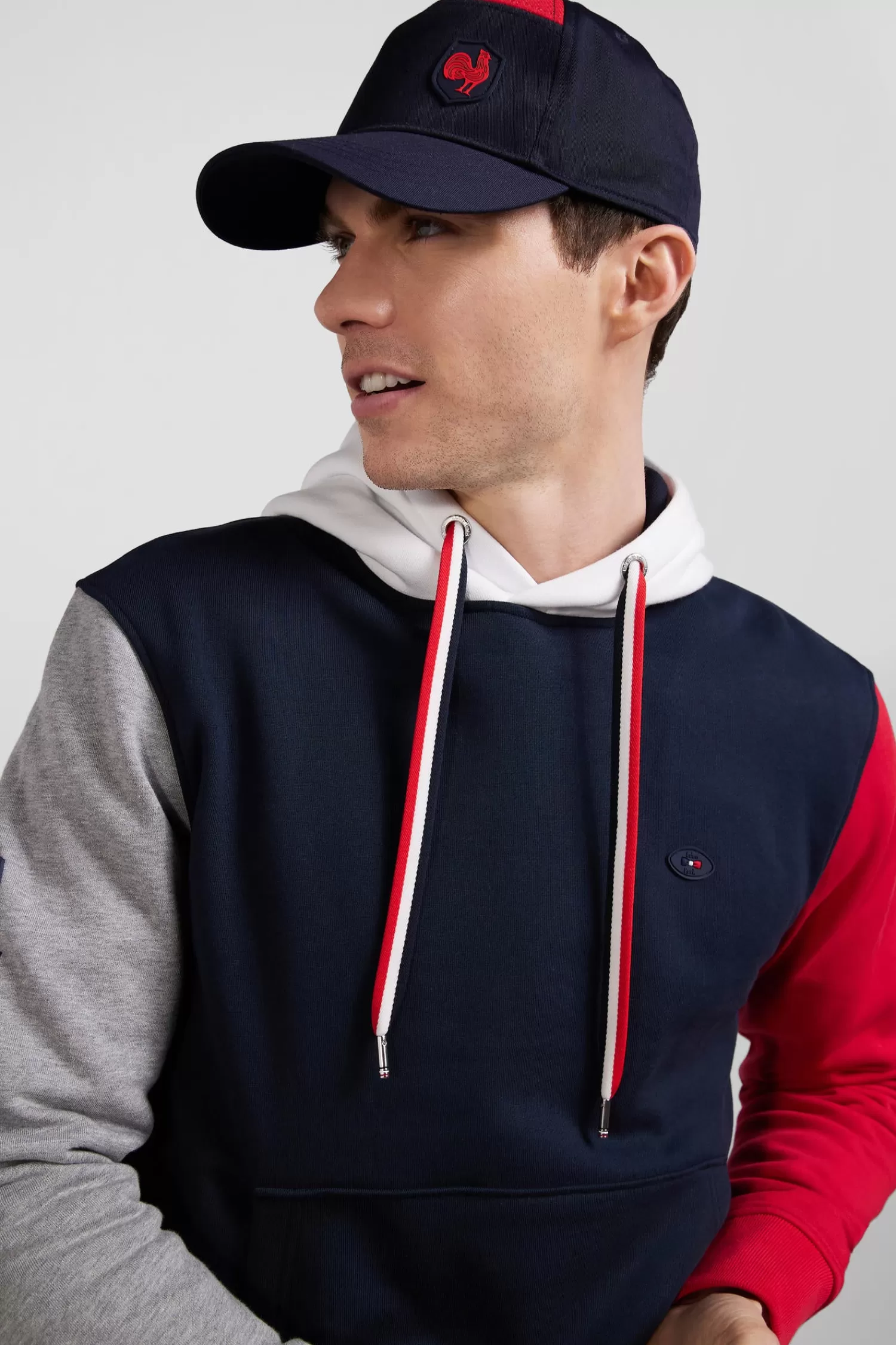 Eden Park XV de France navy blue cotton cap< Caps